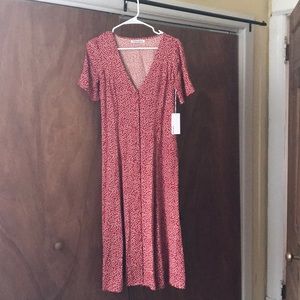 reformation locklin dress!